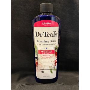 Dr Teal's Foaming Bath Pure Epsom Salt Limited Edition Frosted Pomegranate